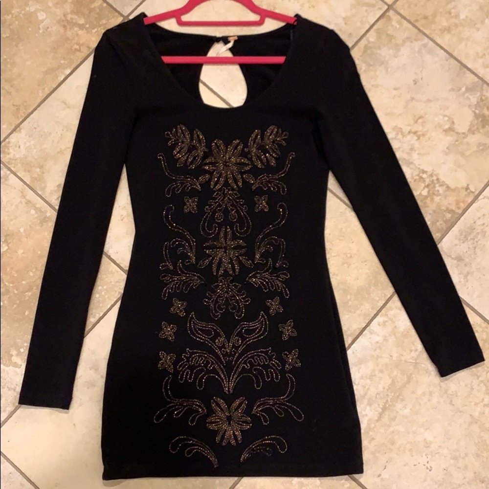 Free people body con dress